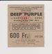 Concert DEEP PURPLE Limburghal Genk 24 Juin 1985. - Tickets De Concerts