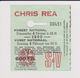 Concert CHRIS REA  4 Février 1990 à Forest B. - Tickets De Concerts