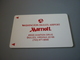 U.S.A. Washington Dulles Airport Marriott Hotel Room Key Card - Hotel Keycards