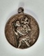 1950's Old Religious Medal Medaille Saint Christopher Heilige Christoffel Christoforus Christophe Cristóbal Caltex - Religione & Esoterismo