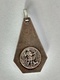 1950's Old Religious Medal Medaille Maria Met Kind Sainte Vierge Marie Notre-Dame Mother Mary Holy Virgin Hubertus Saint - Godsdienst & Esoterisme