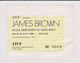 Concert JAMES BROWN Palais Omnisport De Paris Bercy 22 Avril 1986. - Konzertkarten