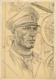 Willrich Nr. P1 R5 Nr. 10 WK II Leitender Ing.-Offizier U-Boot  Künstlerkarte I-II (fleckig) - Guerra 1939-45