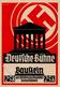 BERLIN WK II - BAUSTEIN-Karte DEUTSCHE BÜHNE Förderung Deutscher Kulturstätten I - Guerra 1939-45