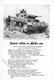 Panzer WK II Liederkarte Panzer Rollen In Afrika Vor I-II Réservoir - Guerra 1939-45