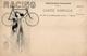 Fahrrad Racing Künstlerkarte 1907 I-II (Eckbug) Cycles - Treni