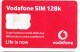 Italy ,  SIM Card , Vodafone SIM 128K ,  Used - GSM-Kaarten, Aanvulling & Voorafbetaald