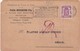 D476 COMMANDE - Envoi Du 22 Février 1939 - EMILE MOSBERG FILS à FILATURE ACHILLE DOPCHIE - RENAIX - Textile & Vestimentaire