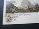 Schweiz 1900 Postkarte Gruss Vom Berner Oberland Rosenlaui. Ducksache Nach Luzern Villa Wiki Weitergeleitet Nach Faido - Briefe U. Dokumente