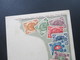 AK Um 1900 Russland Briefmarken Reliefkarte Russie. Ottmar Zieher Munich (Baviere) Carte Philatelie Depose - Stamps (pictures)