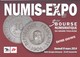 NUMIS-EXPO 2014--31--AUCAMVILLE--3ème Bourse Numismatique Du Grand Toulouse--voir 2 Scans - Bourses & Salons De Collections