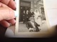 Photo Noir Et Blanc Bord Blanc 1949 Femme Homme  Enfants Mariage Saulxures Vosges Eglise - Personnes Anonymes