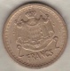 MONACO. 2 FRANCS Sans Date (1943). LOUIS II . BRONZE-ALUMINIUM - 1922-1949 Louis II