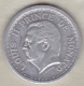 MONACO. 2 FRANCS Sans Date (1943). LOUIS II . ALUMINIUM - 1922-1949 Luigi II