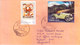 BHUTAN : COMMERCIAL COVER : POSTED FROM THIMPU G.P.O. : USE OF 3D STAMP : VINTAGE CAR - Bhutan