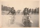 Rare Lot De 4 Photos Motards De La Police Militaire Troupes Française En Allemagne - 1939-45