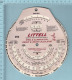 Regle Calcul - Circular, Steel &amp; Alluminum Coil Weight &amp; Lenght Calculator, By Littell Co. Rule - Other & Unclassified