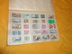 Delcampe - CAHIER TIMBRES POSTE LOT DE 675 TIMBRES OBLITERES ANCIENS DONT UNE DIZAINE DE MONACO. VOIR PHOTOS PAGES TOUTES SCANNEES. - Autres & Non Classés