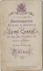 A Voir-CDV Paysanne Picarde- Hortillonnage ? Photographe Léon Caron à AMIENS Rue Des 3 Cailloux-TB état - Anciennes (Av. 1900)