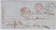 1855, Altona Nach London  ,  #a923 - Schleswig-Holstein