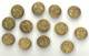 Lot 13 Boutons Militaires, Ancre De Marine, 19 Mms - Buttons