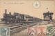 China - Woosung (Shanghai), Railway Station (train, Top Animation, Esperanto, 1912) - China