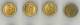 Lot 4 Boutons Militaires, Ancre De Marine, 23 Mms - Boutons