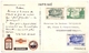 Carte Pub Ionyl Biomarine Saint Pierre Et Miquelon Le Cap Perce - Lettres & Documents