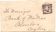 Grande Bretagne Entier Lettre De Londre Pour Colombo Ceylon - Entiers Postaux