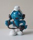 - SCHTROUMPF - Schtroumpf CB - Peyo 1982 - Schleich - - Smurfs