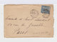 Sur Enveloppe Type Sage 15 C. Bleu. CAD Ambulant Méditerranée à Paris Avril 1899. (619) - 1877-1920: Période Semi Moderne