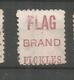 NUEVA ZELANDA SELLO CIRCA 1885 CON PUBLICIDAD AL DORSO PEPINILLOS FLAG BRAND PICKLES - Alimentación