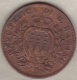 REPUBBLICA DI SAN MARINO . 10 CENTESIMI 1875 - San Marino