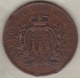 REPUBBLICA DI SAN MARINO . 10 CENTESIMI 1875 - Saint-Marin