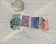 1948  , ARABIA SAUDITA , SOBRE CIRCULADO ENTRE LA MECA Y PRAGA , CORREO AÉREO, TRÁNSITO JEDDAH - Saudi Arabia