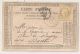 GC 6012 LE PALLET Loire Inférieure Sur Carte Précurseur. Indice 15 : 160 EUR - 1849-1876: Période Classique