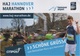 Postkarte Ganzsache Citipost Citi Post Briefmarke 40 Cent Euro HAJ Marathon Hannover Start 2016 Frankierzone Privatpost - Cartes Postales Privées - Neuves