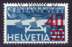 Flugpostmarke 1936 - Zu.#F24d Attest Renggli - Used Stamps