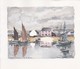 Grande Doubles --56----ILE DE GROIX--le Port De LOCMARIA--illustration  LA BRIGE---voir 2 Scans - Other & Unclassified