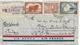 ARGENTINA 1937 Registered Cover Sent To Bale 3 Stamps COVER USED - Covers & Documents