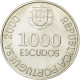 Monnaie, Portugal, 1000 Escudos, 2000, SPL, Argent, KM:732 - Portugal