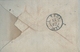 1877 , PORTUGAL , SOBRE CIRCULADO ENTRE CASTELLO BRANCO Y LISBOA , LLEGADA , FRANQUEO DESPRENDIDO - Briefe U. Dokumente