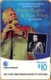 Saint Lucia - GSM Refill, Kenny Rogers & Maxi Priest In Concert, Music, 10 EC$, 2004, Used As Scan - Sainte Lucie