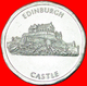 · EDINBURGH CASTLE: GREAT BRITAIN ★ 50 PENCE NATIONAL TRANSPORT TOKEN MINT LUSTER! LOW START ★ NO RESERVE! - Professionnels/De Société