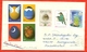 Iran 2001. Birds, Books. Envelopes Passed The Mail. Airmail. - Iran