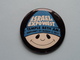 " ISRAEL EXPOWEST Temple Beth AM 1972 " - Old BUTTON ( From The '60 / '70 ) Edit. > U.S.A. ( +/- 5,5 Cm. ) See Detail ! - Non Classés