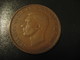 One Penny 1943 George VI AUSTRALIA Coin Kangaroo - Penny