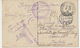 Ohrdruf French Prisoner 1915 Cachets . Prisonnier Français Vers Verneuil L' Etang - Autres & Non Classés