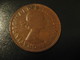 One Penny 1964 QEII AUSTRALIA Coin Kangaroo - Penny