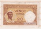 Banque De Madagascar, 20 Francs 1937 &ndash; 1947, Alphabet B.489 , Numéro 0,531 - Madagascar